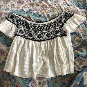 off the shoulder detailed too